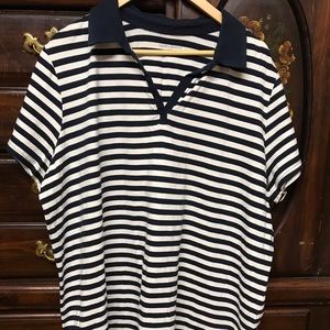 Women’s V-Neck Polo Top